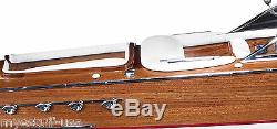 Authentic Models AS182 Riva Aquarama Speed Boat 26 inch Wood Model Boat