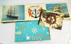 BILLING Boats CUTTY SARK wooden model kit. Open Box, COMPLETE Vintage kit