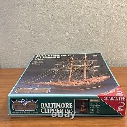 Baltimore Clipper 1815 By Aristo-Craft 175 Scale Dapper Tom Wood Ship Model Kit