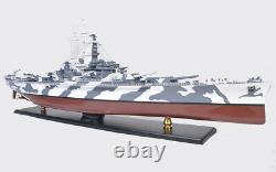 Battleship USS Alabama BB-60 Wood Model 43 USN Naval Memorial Park Museum Ship