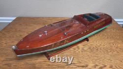Beautiful 32 Miss Severn Wood Model Boat New In Original Packaging