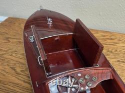 Beautiful 32 Miss Severn Wood Model Boat New In Original Packaging