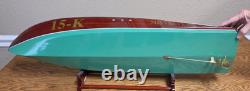 Beautiful 32 Miss Severn Wood Model Boat New In Original Packaging