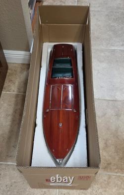Beautiful 32 Miss Severn Wood Model Boat New In Original Packaging