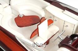 Beautiful Riva Rivarama SPEEDBOAT MODEL Wooden Racing Speed Motor Boat Yacht New