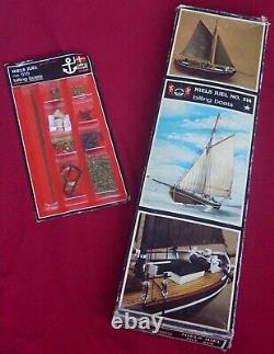 Billing Boats 1/25 Niels Juel (cat. 514) w Fittings (cat. 515) Fishing Boat Kit