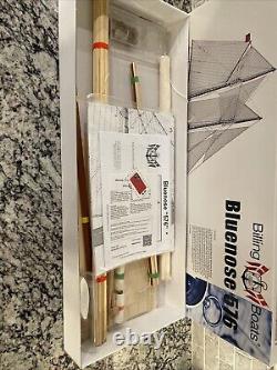 Billing Boats 576 Bluenose 165 Scale Model Fishing Schooner New Open Box FS