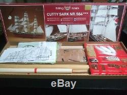 Billing Boats CUTTY SARK NR. 564 Wood Model Kit WITH FITTINGS (UNBUILT) Denmark