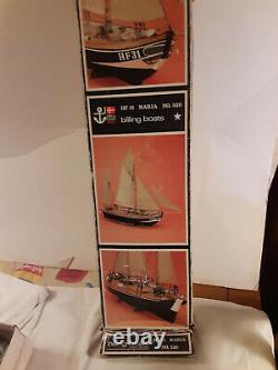 Billing Boats HF 31 MARIA Wood Ship Model Kit No 520 Discontinued and Rare