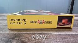 Billing Boats NO. 518 OSEBERG Viking Ship Wood Kit Model Boat Kit