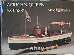 Billing Boats No 588 AFRICAN QUEEN 112 Model Ship Wood & Plastic Kit Denmark