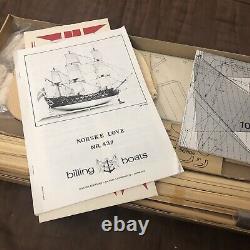 Billing Boats Norske Love Danish Warship No. 437 Model Wood Kit