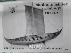 Billing Boats ROAR EGE Wooden Model Kit of a Viking Ship Scale 125 No. 703