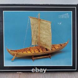 Billing Boats Roar Ege 703 danish Viking long ship 125 wooden model boat kit