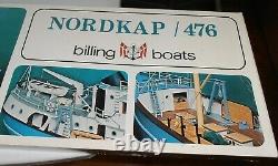 Billings Boats Nordkap Model Ship Kit Wooden Hull English Fishing Trawler