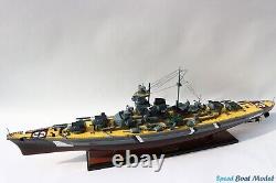 Bismarck Warship Model 39.3? Battleship Model Handmade