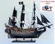 Black Pearl Wooden Model Ship Pirate Caribbean Nautical Décor Get 1 Ship Free