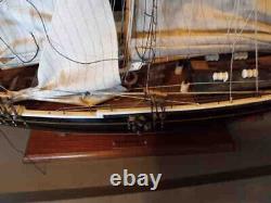 Blue Nose Complete Wood Ship Model no makers mark