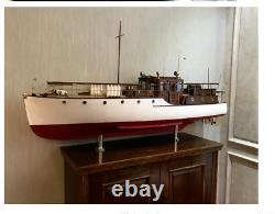 Bluebird of Chelsea Yacht 1320mm Scale 1/12 RC Boat Model Assembly