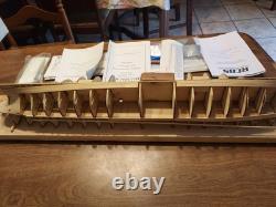 Bluejacket Mahogany Runabout Model Boat Kit Rc Chris Craft Classic Speedboat