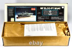 Bluejacket Ship Crafters 80' Elco PT Boat Wood Model Kit New Unstarted Complete