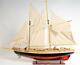 Bluenose Ii Painted Handcrafted Wooden Model Boat