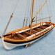 Boat Model Building Kit Scale 1/35 Wood Lifeboat Sailboat Wooden Assembly