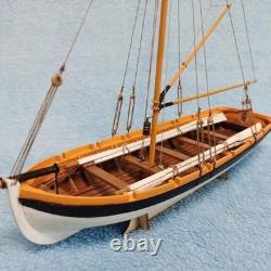 Boat Model Building kit Scale 1/35 Wood Lifeboat Sailboat Wooden Assembly