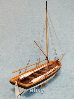 Boat Model Building kit Scale 1/35 Wood Lifeboat Sailboat Wooden Assembly