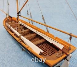 Boat Model Building kit Scale 1/35 Wood Lifeboat Sailboat Wooden Assembly