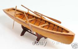 Boston Whitehall Row Boat Wood Model 24 Pulling Boat Tender New