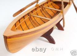 Boston Whitehall Row Boat Wood Model 24 Pulling Boat Tender New