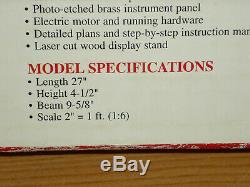 Brand New Model Shipways Miss Adventure Rc Racing Boat Wood Model Kit 1/6 1830