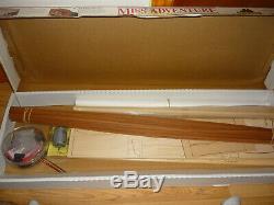 Brand New Model Shipways Miss Adventure Rc Racing Boat Wood Model Kit 1/6 1830