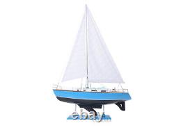 Bristol 35 Sailboat Wooden Yacht Model 29 Sloop Handcrafted Built Boat New