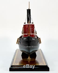 Brooklyn Tugboat Handcrafted Boat Model 24 Museum Quality