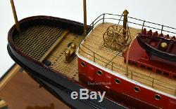 Brooklyn Tugboat Handcrafted Boat Model 24 Museum Quality