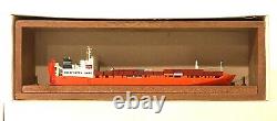CARAT C-8 NORWAY ROLL-ON-ROLL-OFF TEXAS 1/1250 MODEL SHIP With WOOD SUPPORT