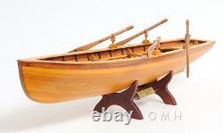CLASSIC ROWING BOAT MODEL 24inch Boston Tender Whitehall Wooden Replica Display