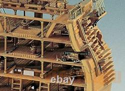 COREL SM24 VICTORY CROSS SECTION 198 SCALE Wooden Ship Model Kit