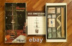 C. Mamoli MV32 U. S. S. Constitution Cross-Section Model Ship Scale 193 Italy NIB