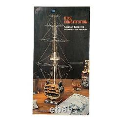 C. Mamoli U. S. S. Constitution Cross-Section Model Ship Kit Scale 193 Italy