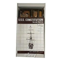 C. Mamoli U. S. S. Constitution Cross-Section Model Ship Kit Scale 193 Italy