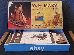 C. Mamoli Yacht Mary Royal Dutch 1646 Ship 154 Scale Wood Model Boat Kit MV-28
