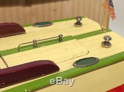 Cabin Cruiser wooden model boat ITO Model K K Japan with original box