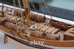 Cargo Sailboat Leudo 148 430mm 17 Sailboat Wooden Model Ship Kit