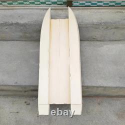 Catamaran Speedboat Wooden Remote Control Boat Model Assembly finished Boy Toy