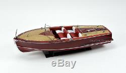 Century Sea Maid 28 Handmade Wooden Classic Boat Model RC Ready