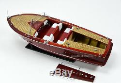 Century Sea Maid 28 Handmade Wooden Classic Boat Model RC Ready