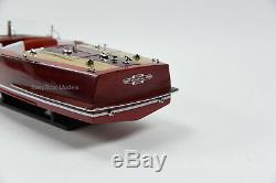 Century Sea Maid 28 Handmade Wooden Classic Boat Model RC Ready